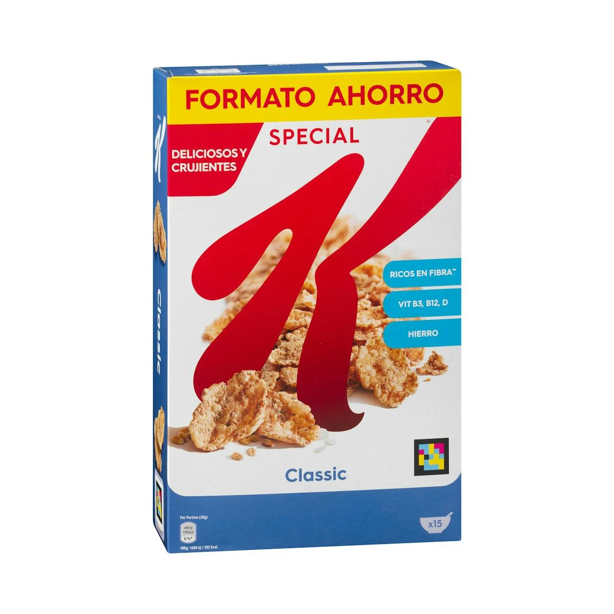 Flocons de blé complet et de riz Special K Classic