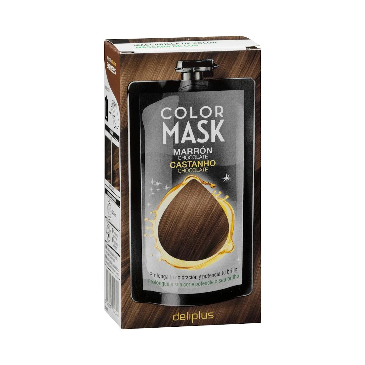 Masque capillaire chocolat Color Mask