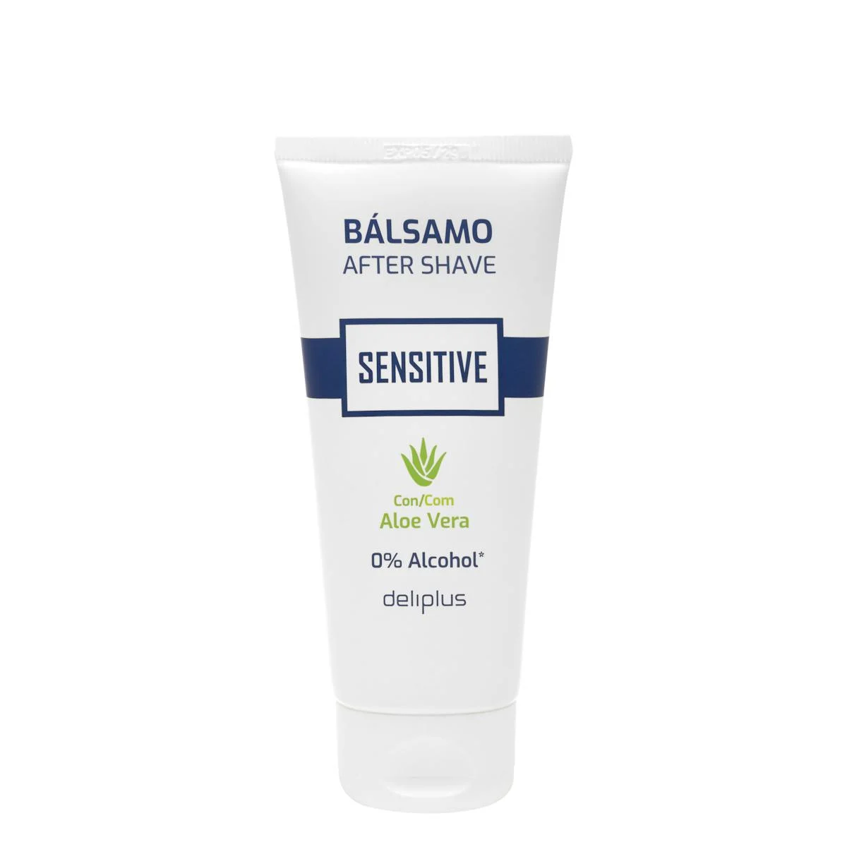Sensitive after shave balm with aloe vera and 0% alcohol Deliplus