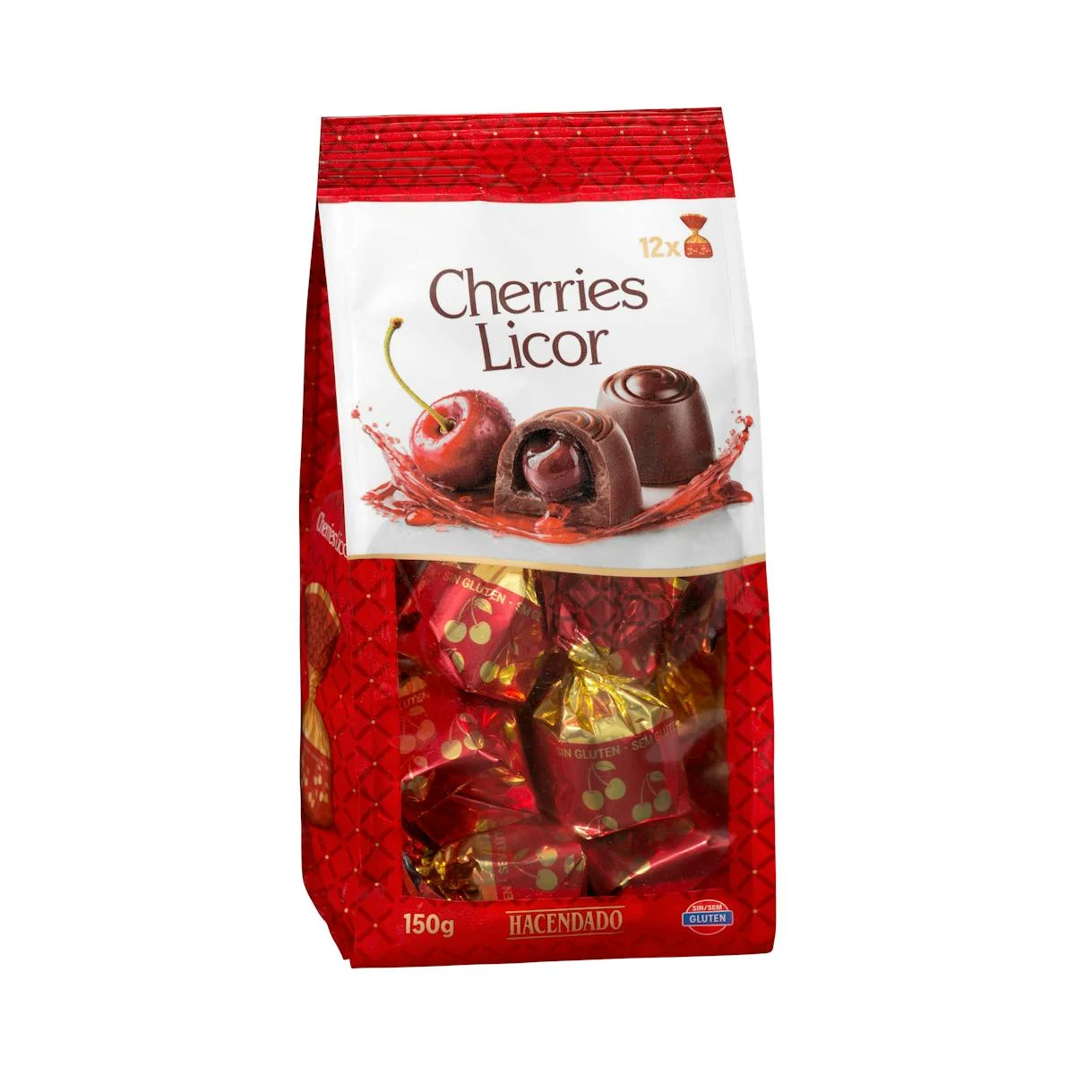 Chocolats à la cerise à la liqueur Hacendado