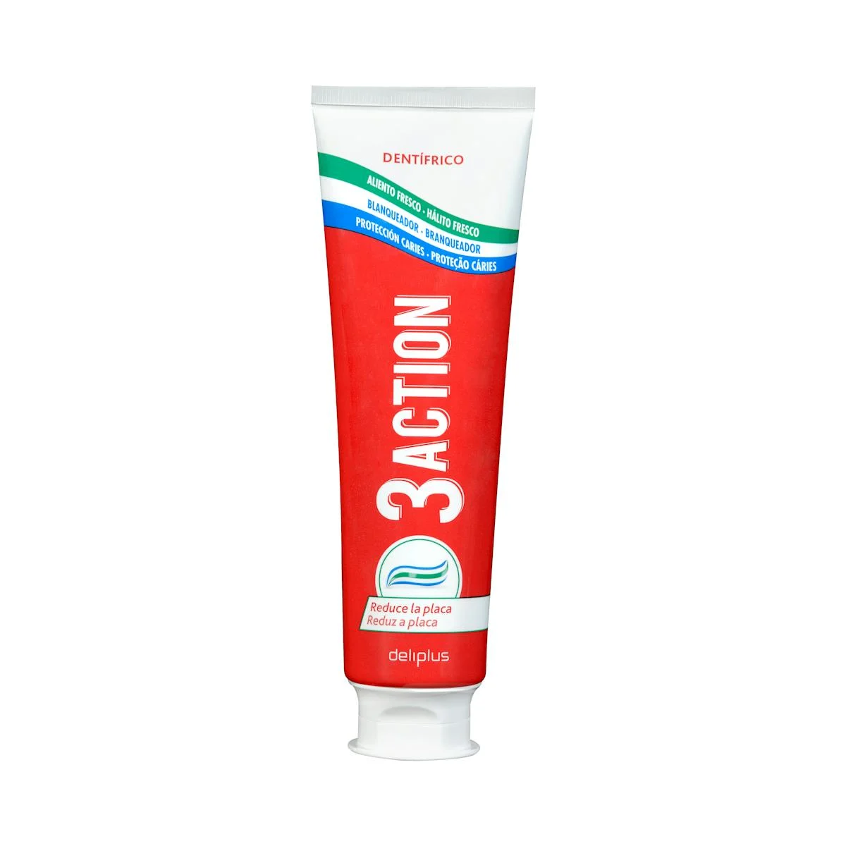 Dentífrico 3 action Deliplus
