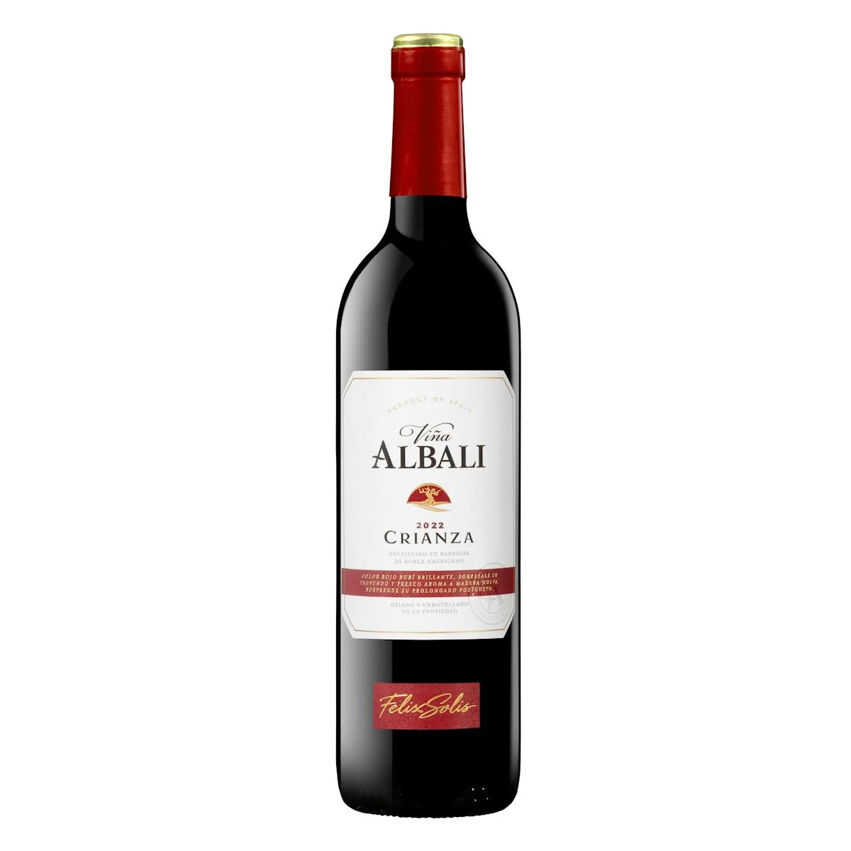 Crianza-Rotwein Viña Albali DO Valdepeñas