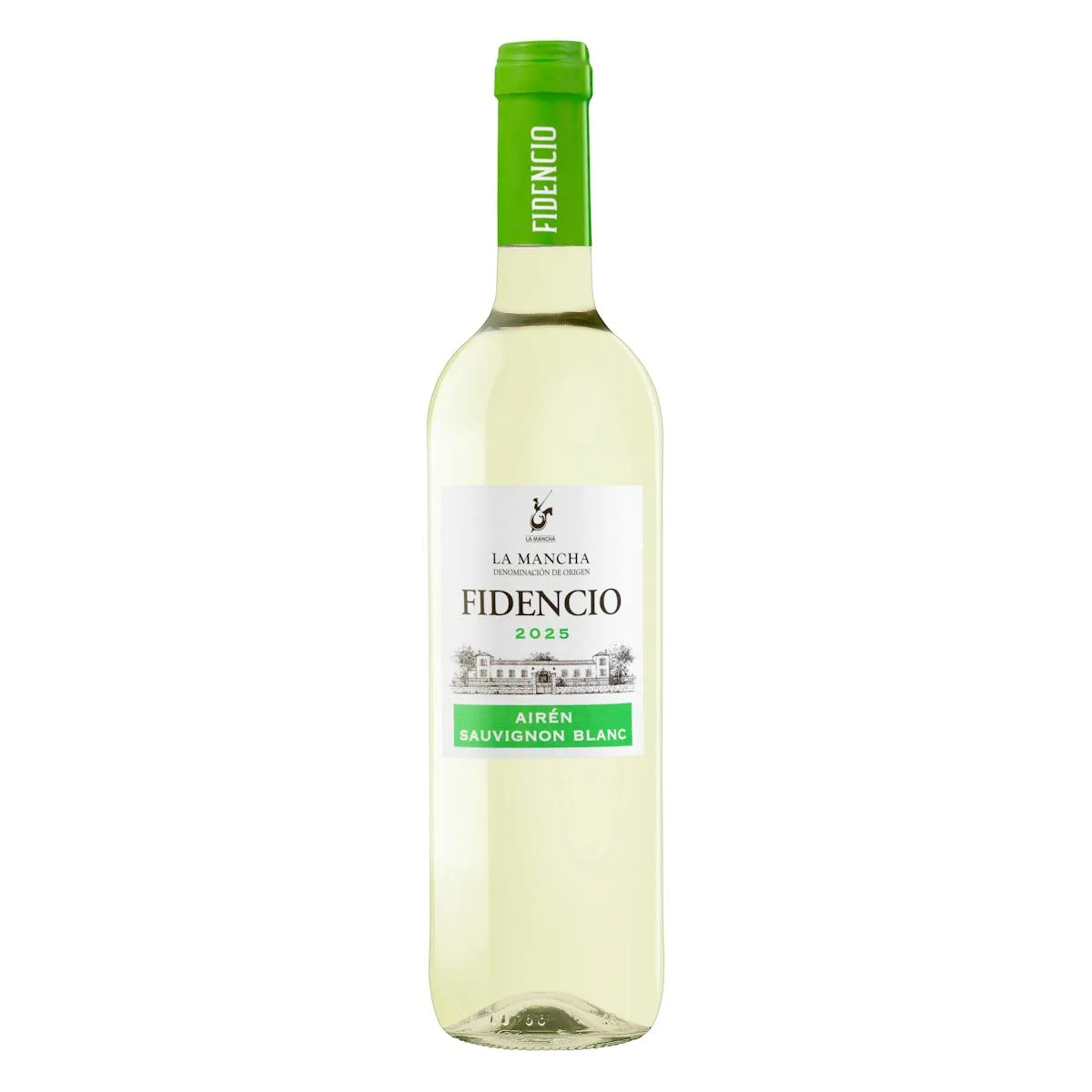 Vin blanc Airén Sauvignon Blanc Fidencio DO La Mancha