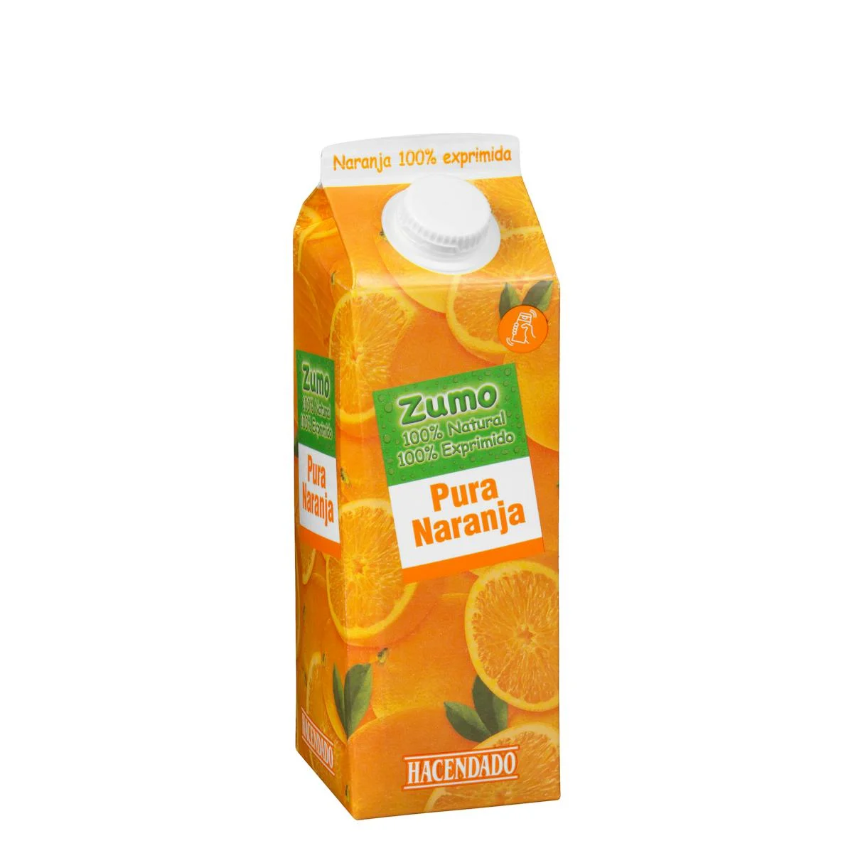 Pure orange juice Hacendado