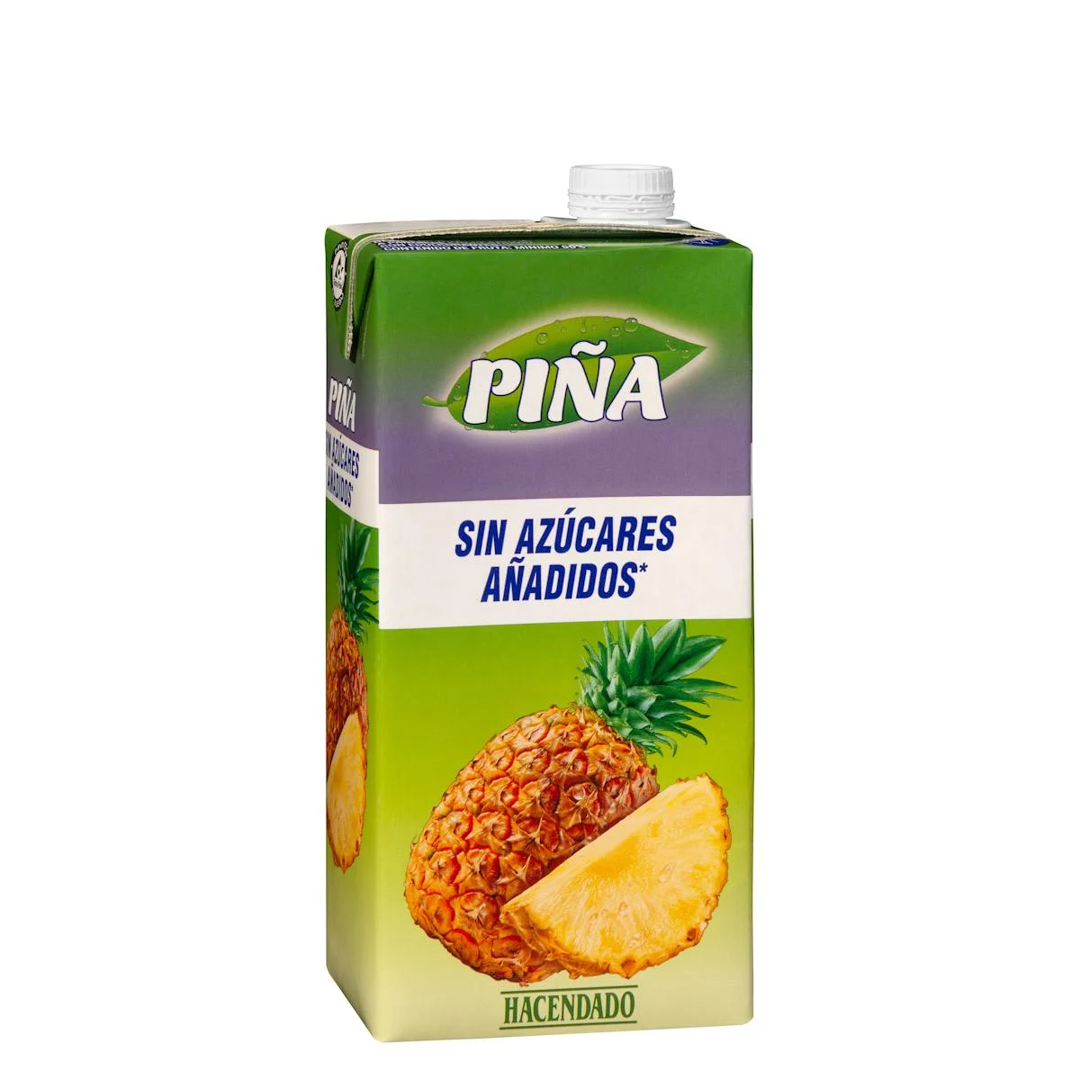 Pineapple drink no added sugar Hacendado