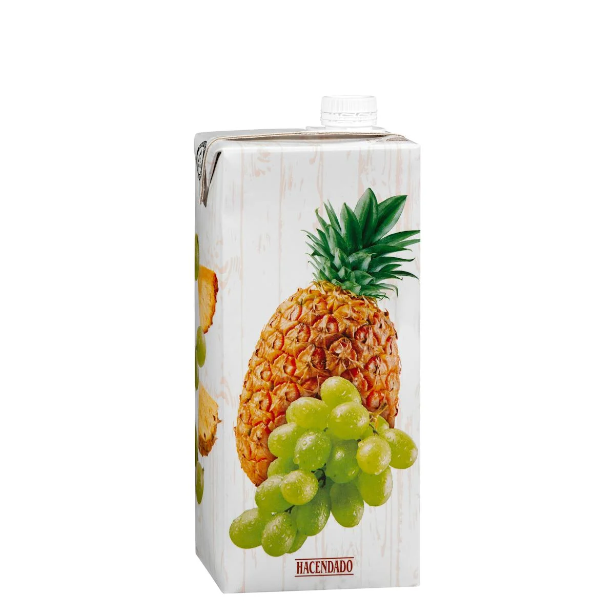 Jus d’ananas et de raisin Hacendado