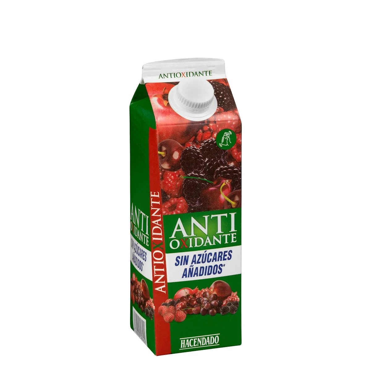 Beguda de fruites vermelles antioxidant Hacendado sense sucres afegits