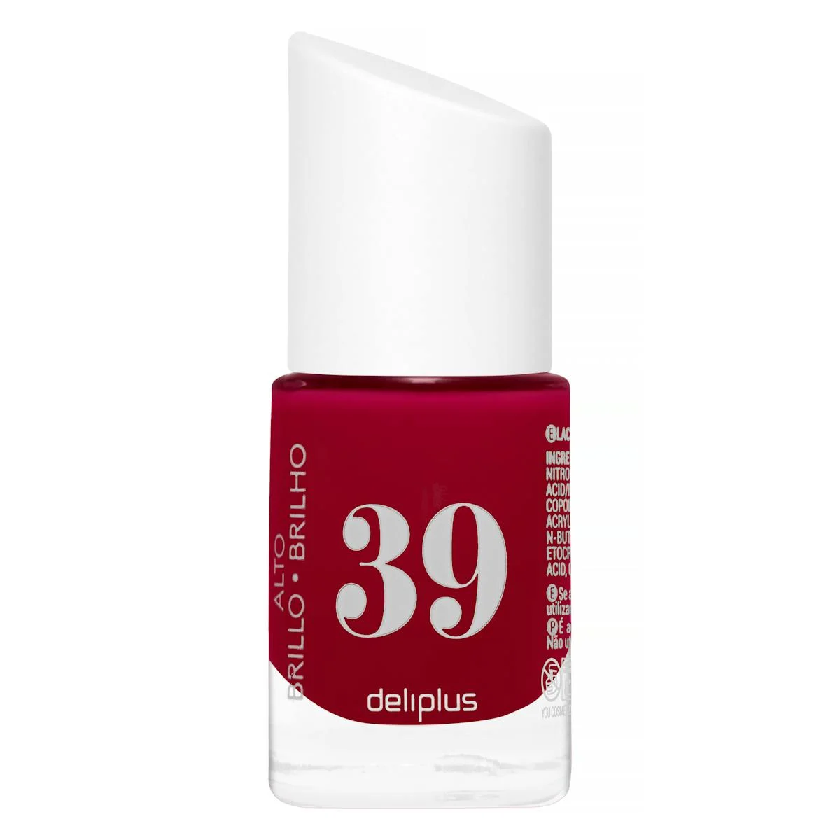 Hochglänzender Nagellack Deliplus 39 Süße Erdbeere