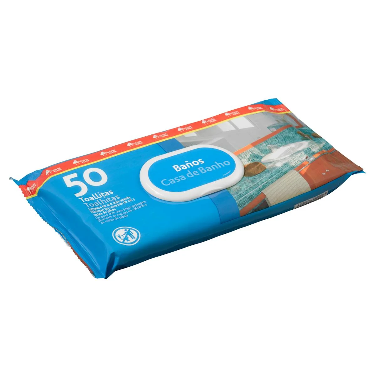 Bathroom wipes Bosque Verde