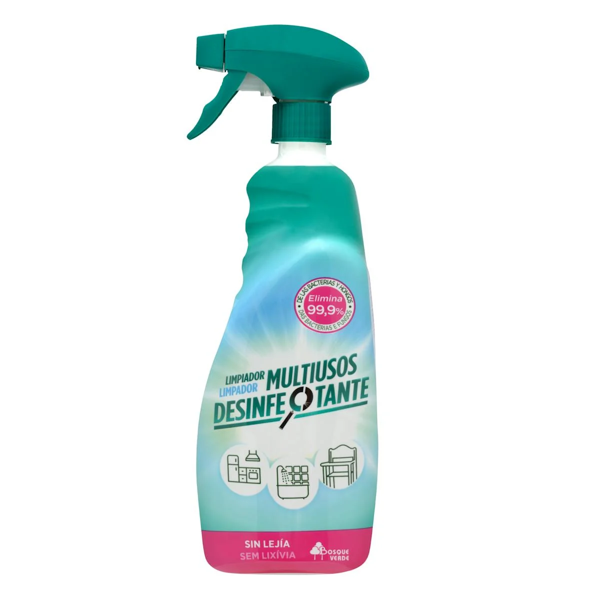 Multiusos Desinfectant antibacteris Bosque Verde