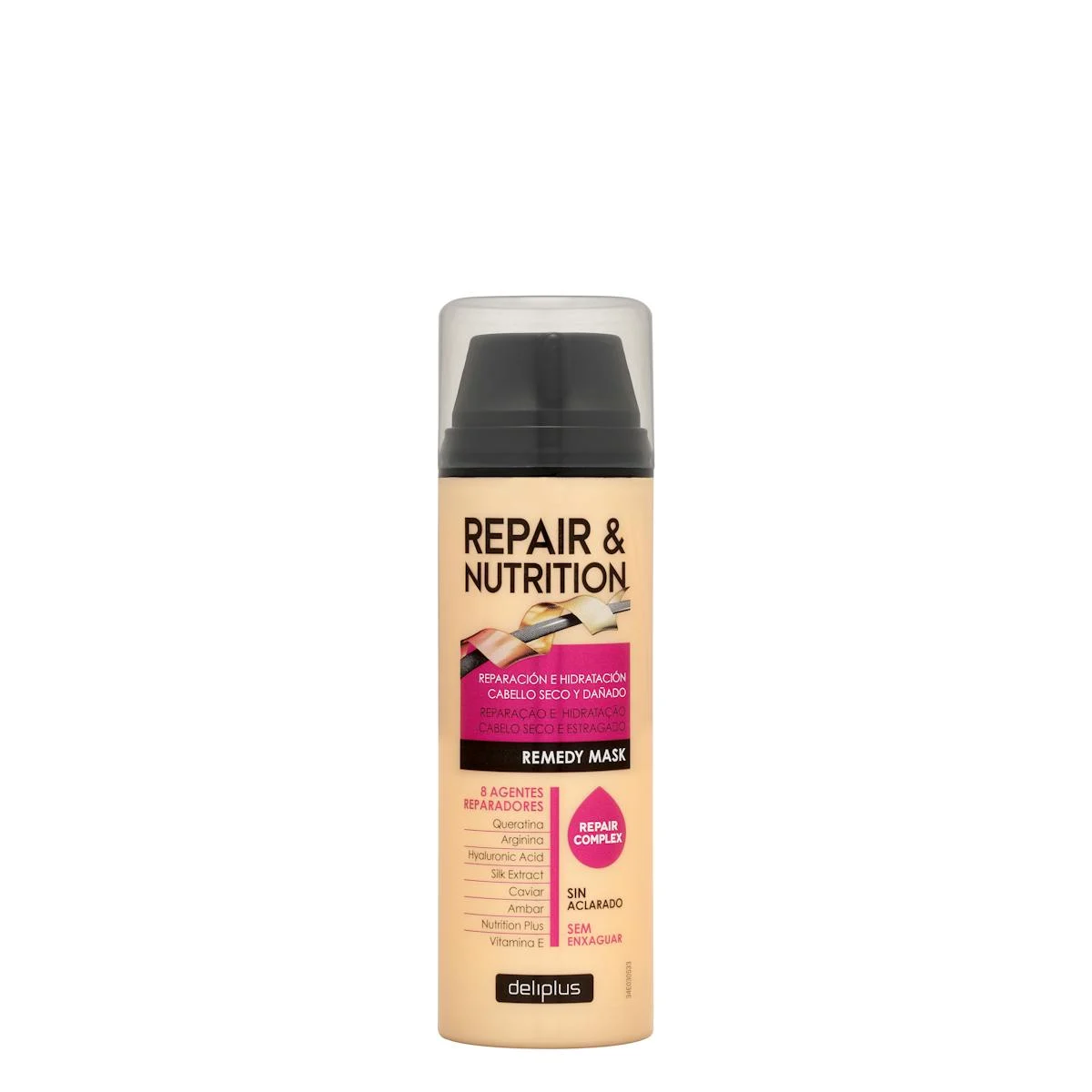 Màscara sense aclarit Repair & Nutrition Deliplus cabells secs i danyats