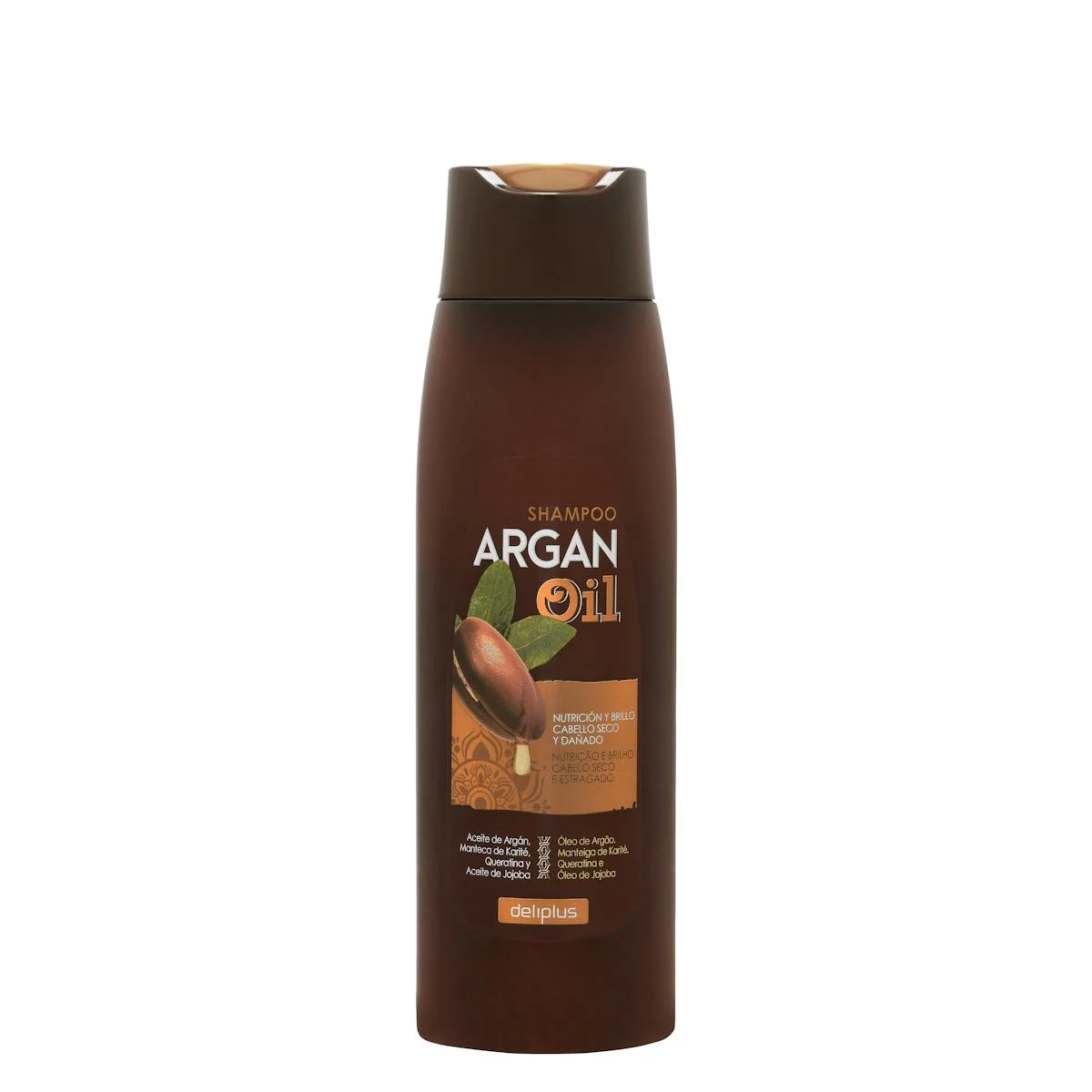 Xampú Argan Oil Deliplus cabell sec i danyat