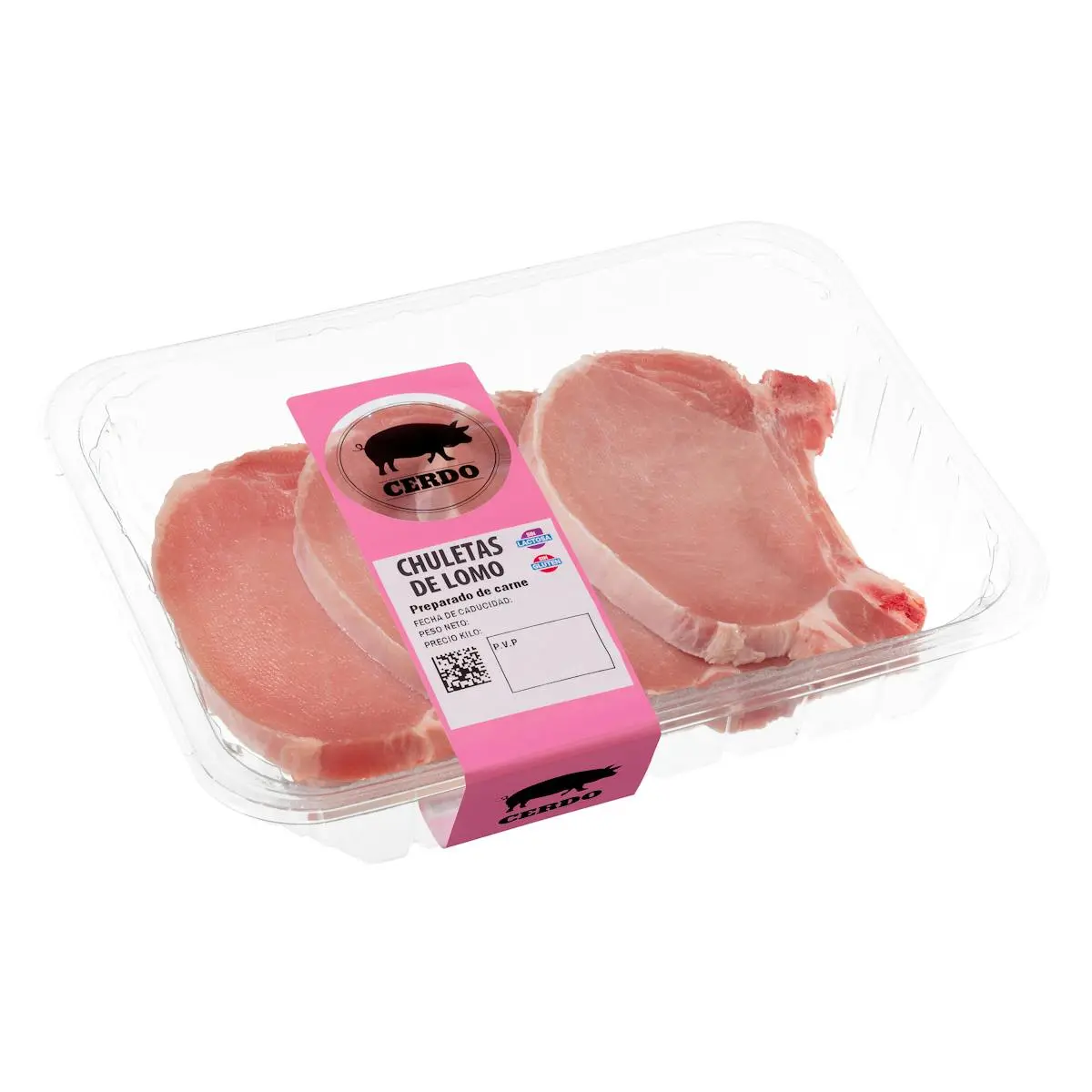 Côtes de longe de porc