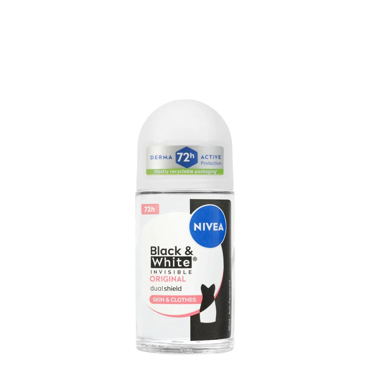 Invisible Black & White Nivea Antitranspirant-Deoroller