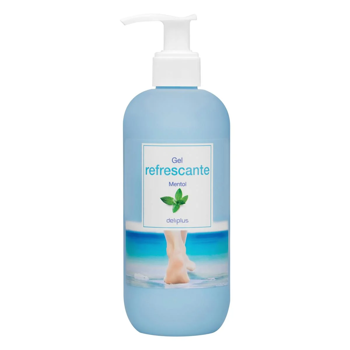 Gel refrescant mentol Deliplus per a peus i cames