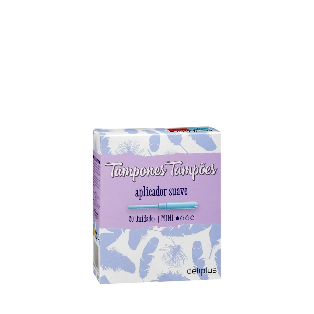 Deliplus Mini-Tampons mit weichem Einführhilfe