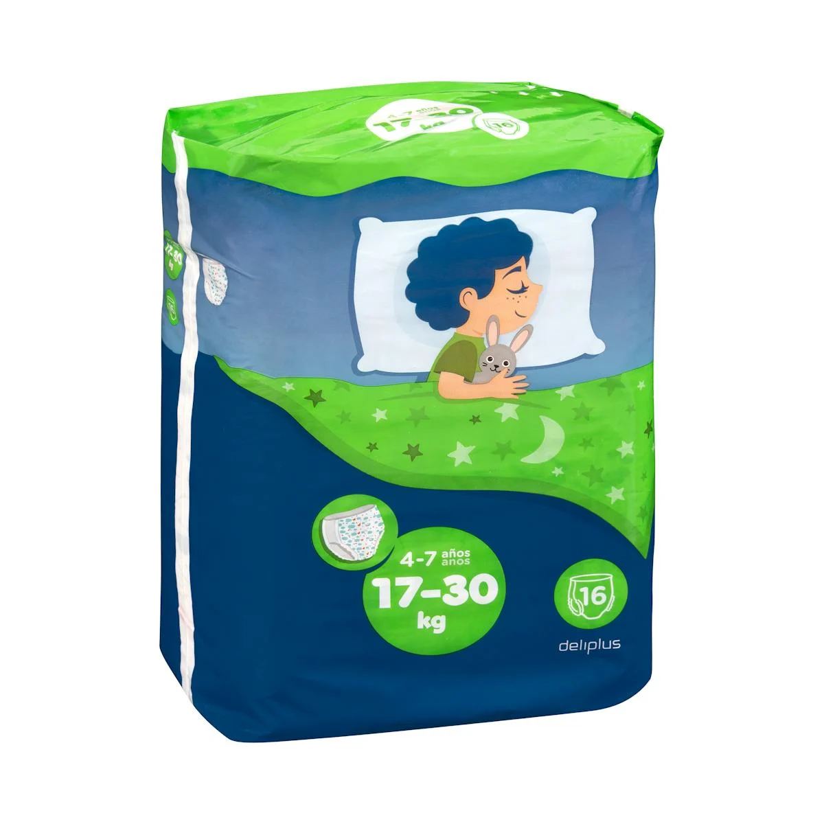 Culottes de nuit Junior Deliplus, 17-30 kg