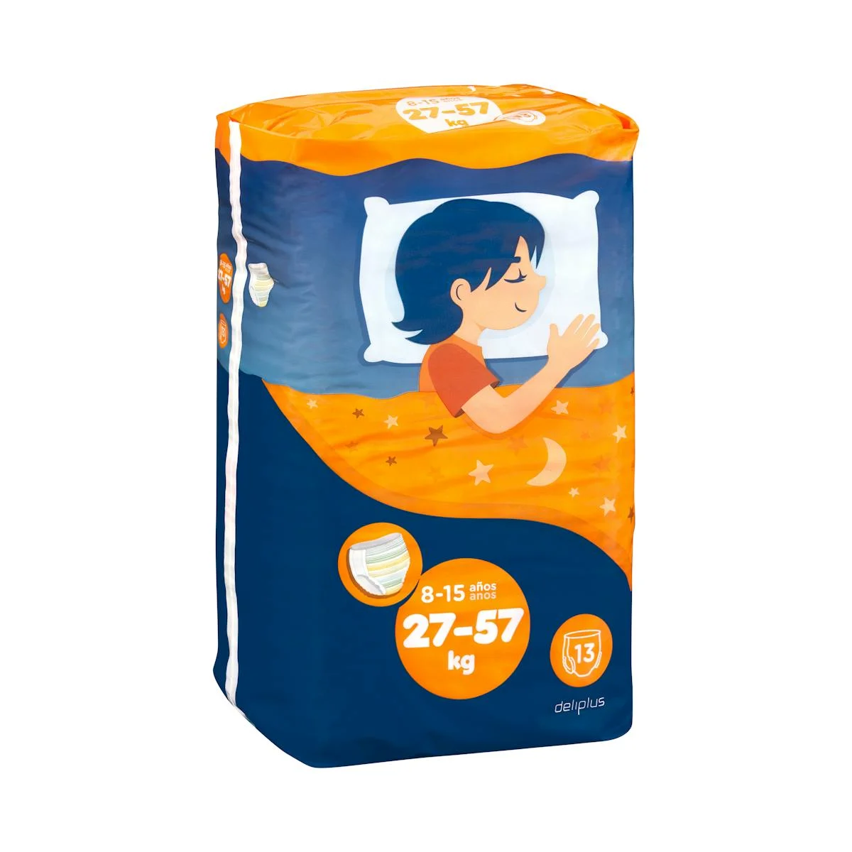 Bolquer junior calceta nit Deliplus de 27-57 kg
