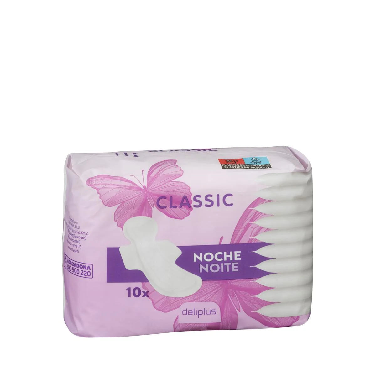 Classic night pads with wings Deliplus