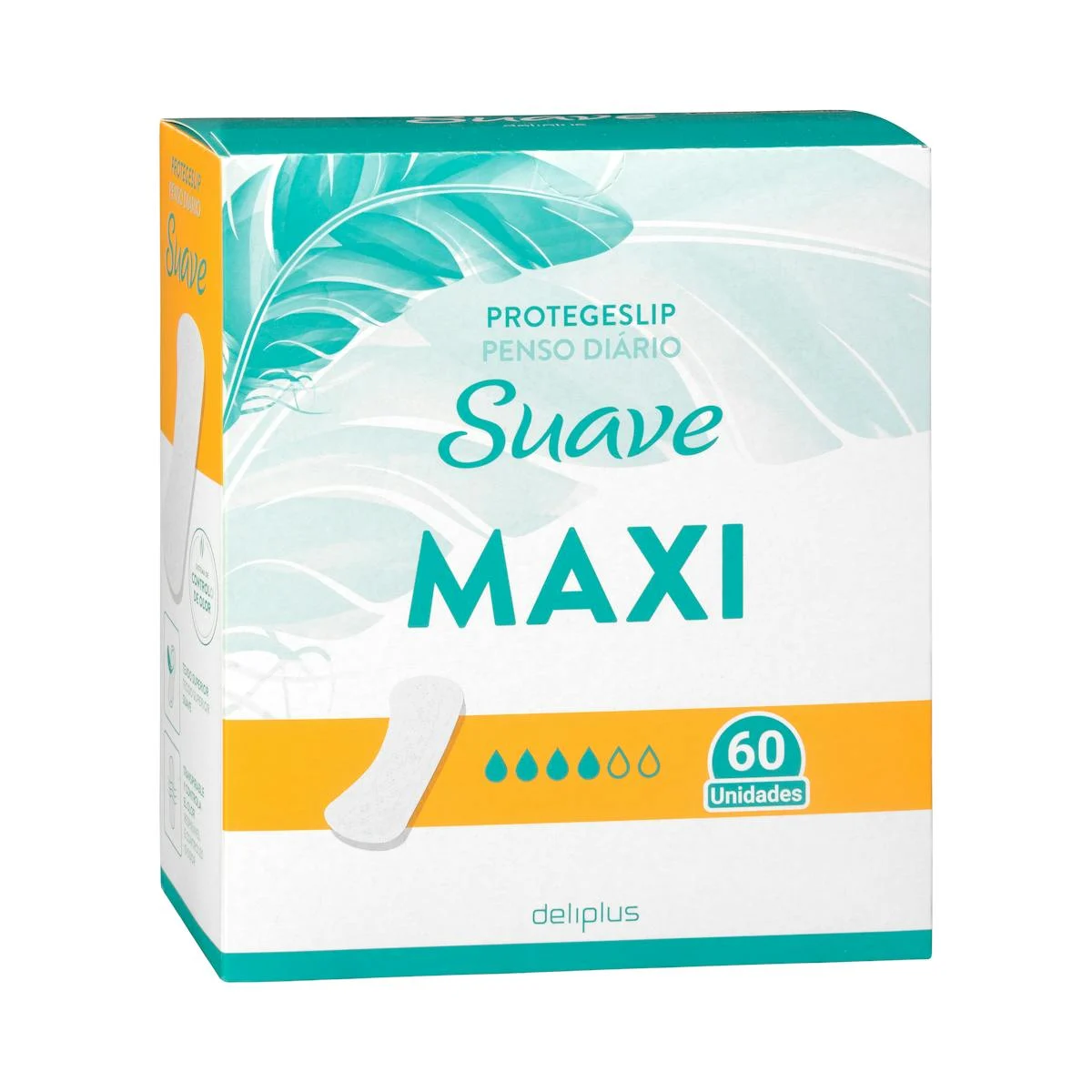 Protège-slips doux maxi Deliplus