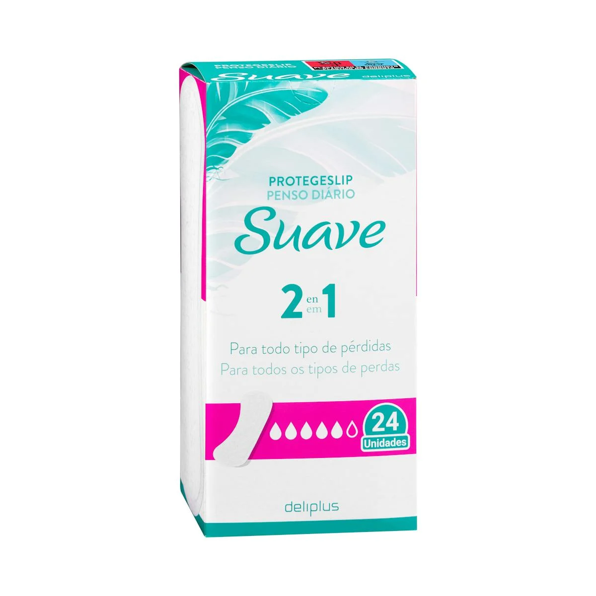 Protegeslip suau 2 en 1 Deliplus