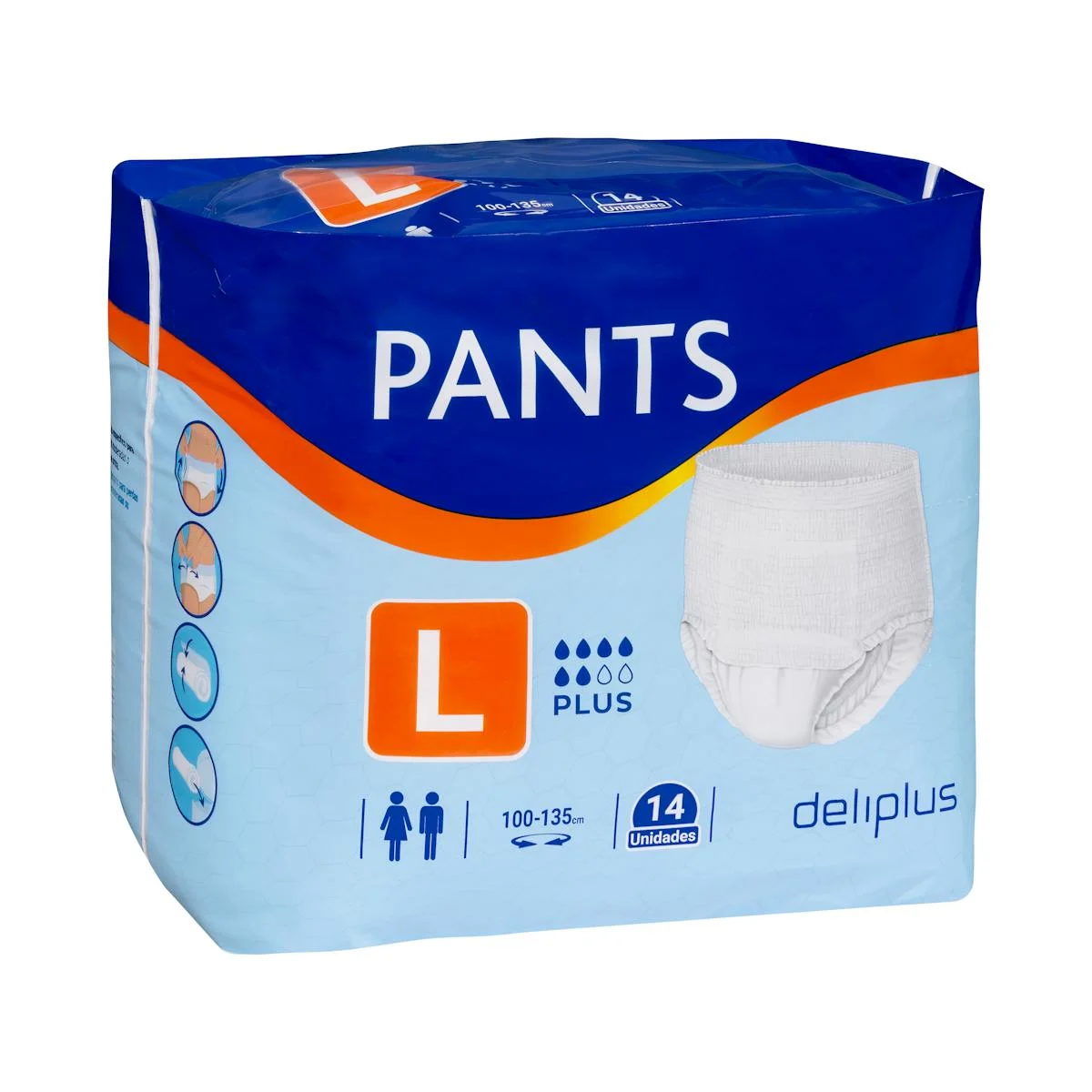 Bolquer adult calcetes plus talla L Pants Deliplus