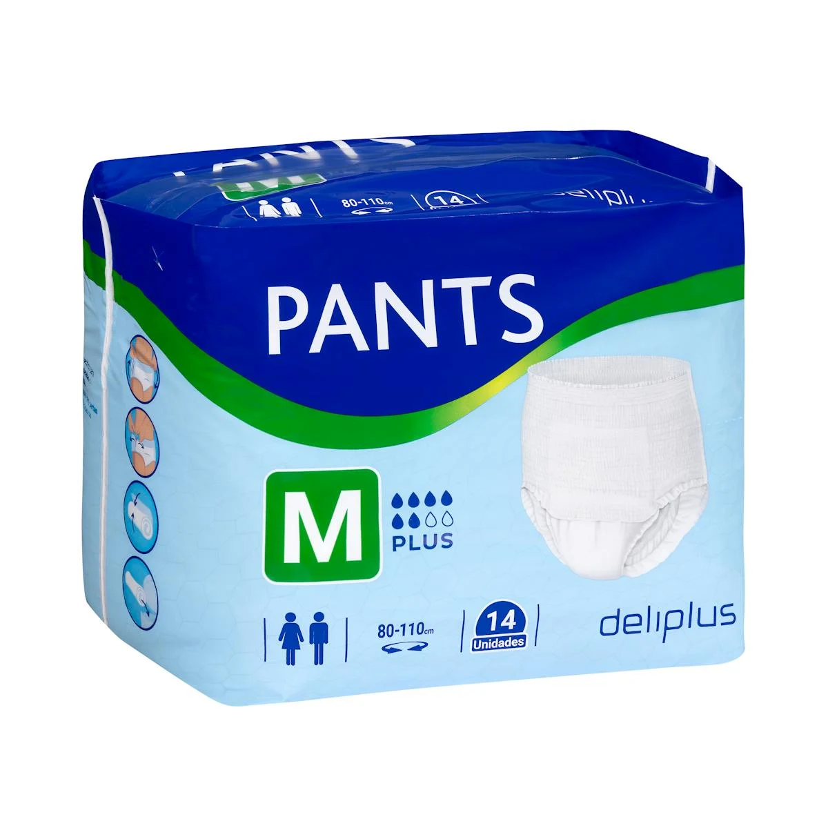 Bolquer adult calcetes plus talla M Pants Deliplus