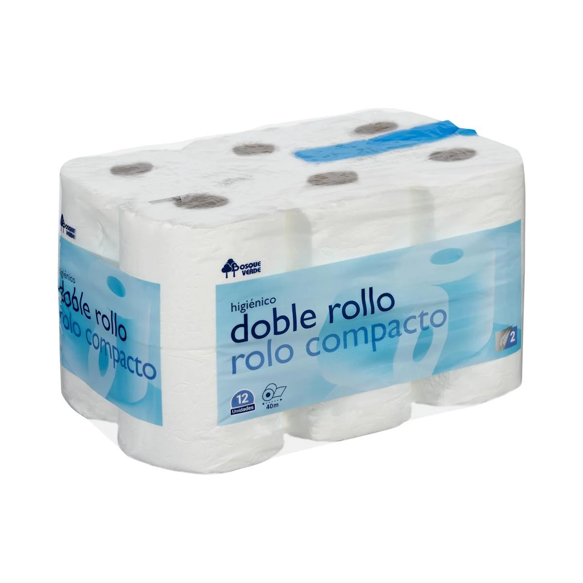 Paper higiènic Doble Rotlle Bosque Verde