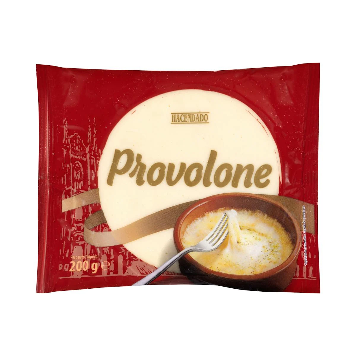 Formatge provolone de vaca Hacendado