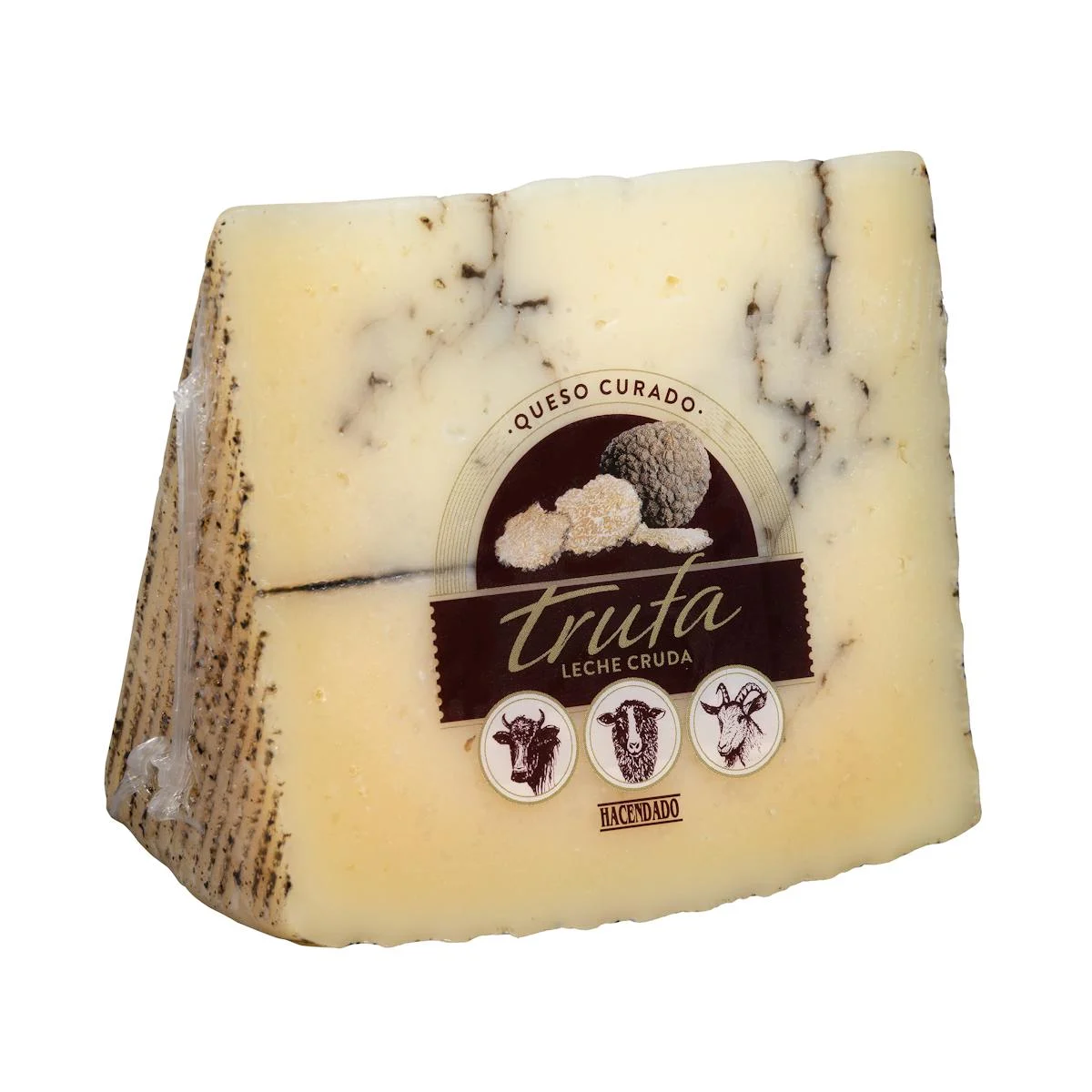 Truffled cured mixed cheese Hacendado