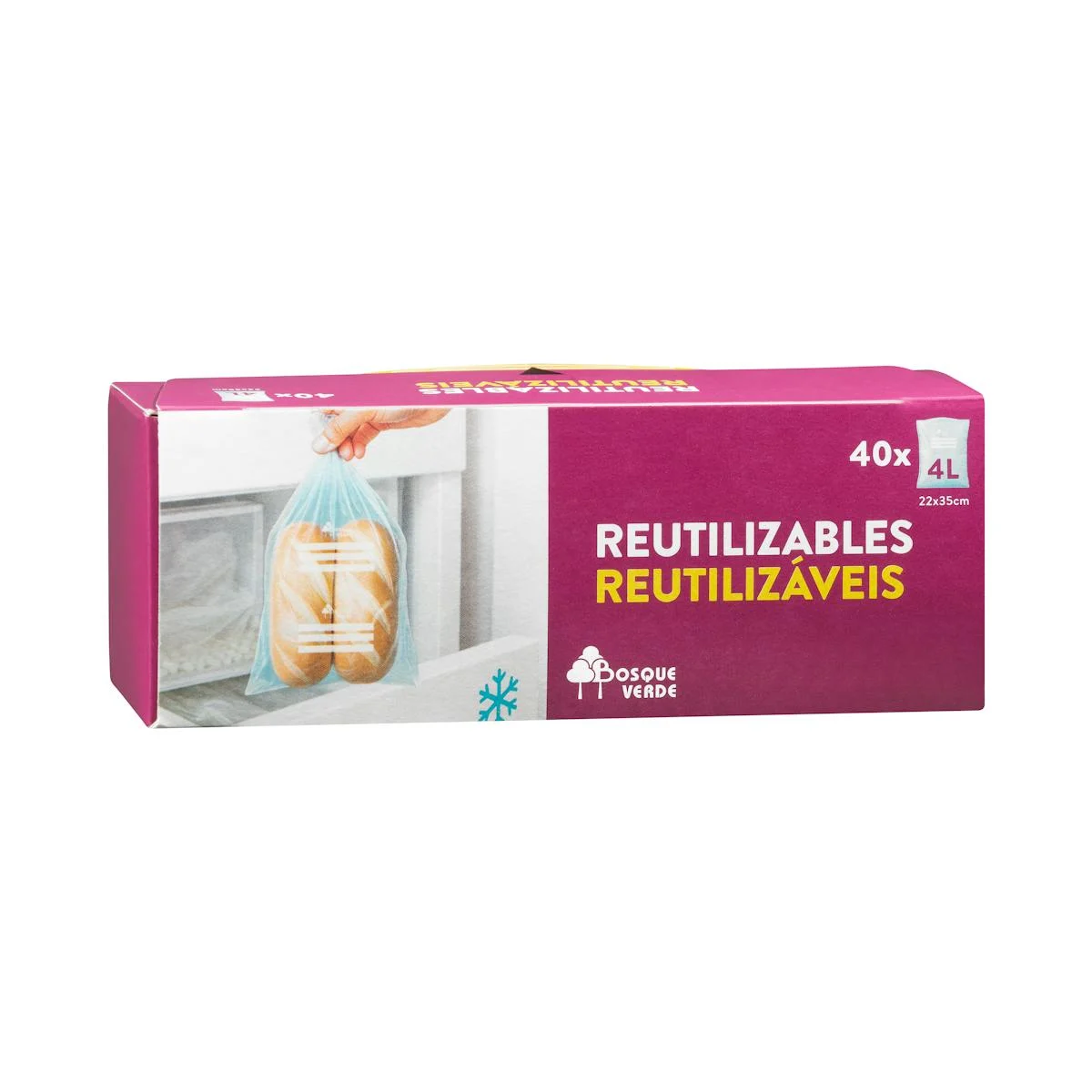 Medium freezer bags Bosque Verde