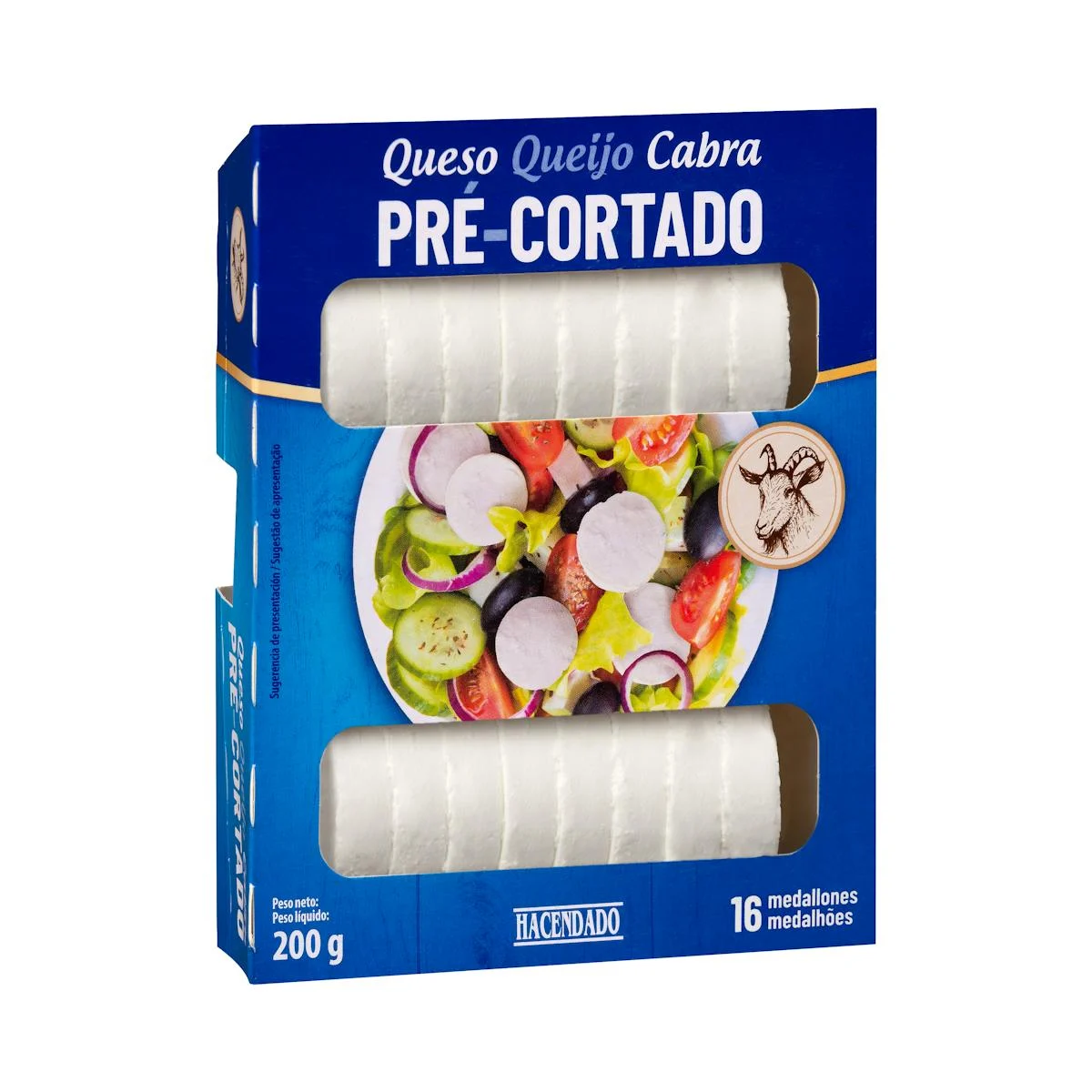 Queso precortado de cabra Hacendado
