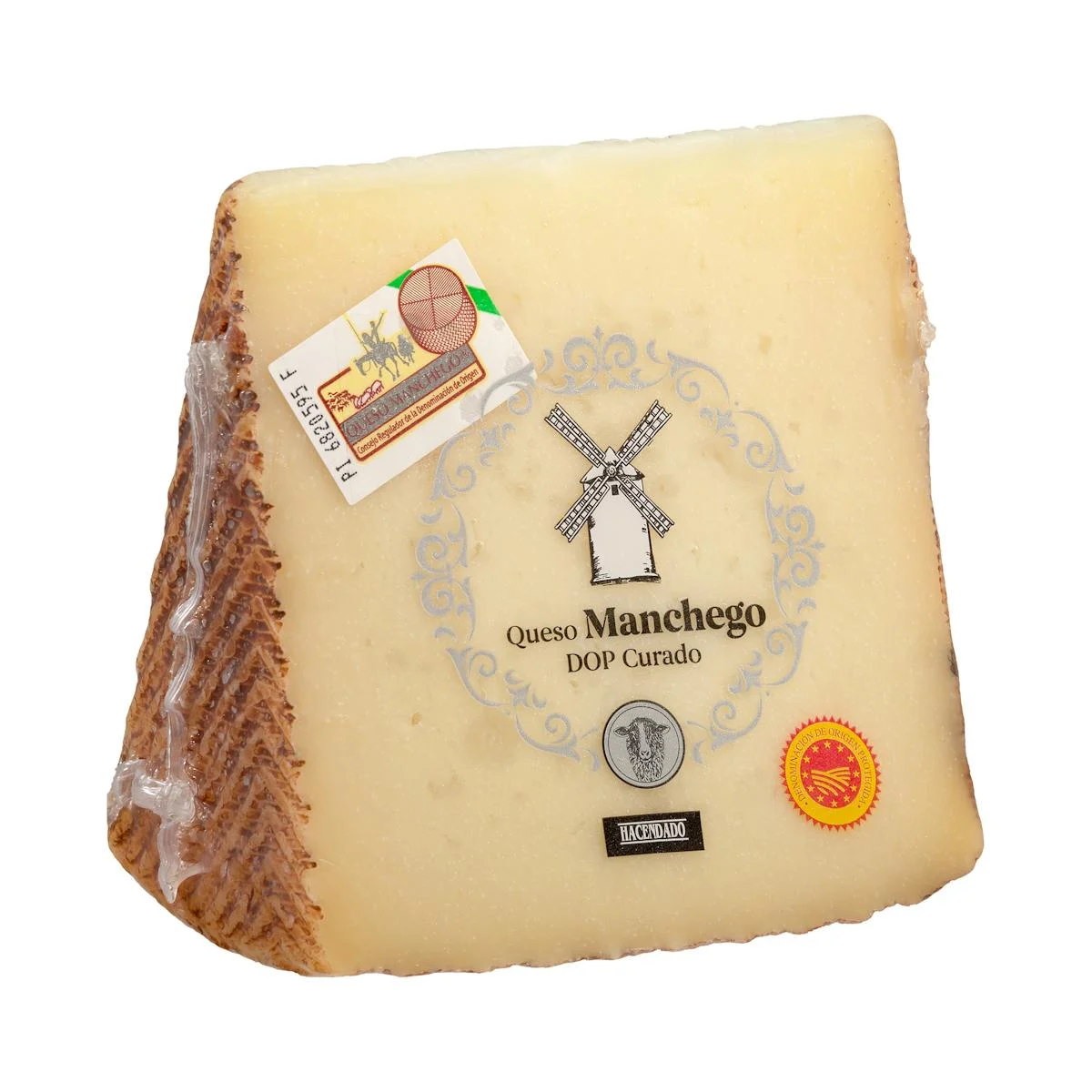 Formatge curat DOP manxego d'ovella Hacendado