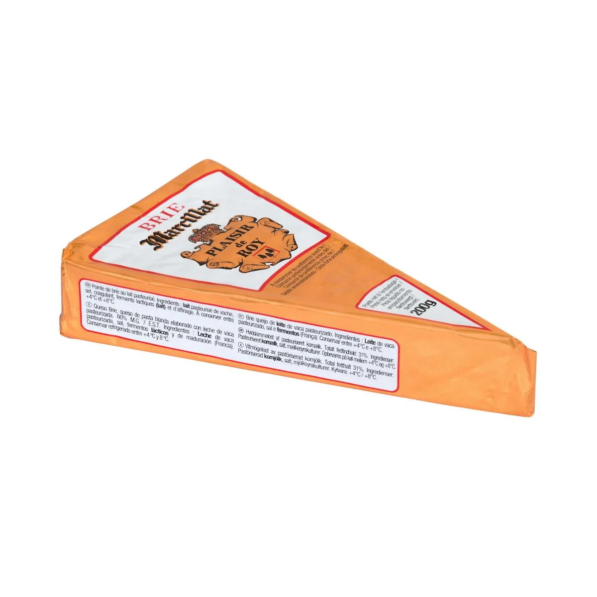Formatge brie marcillat de vaca Plaisir de Roy