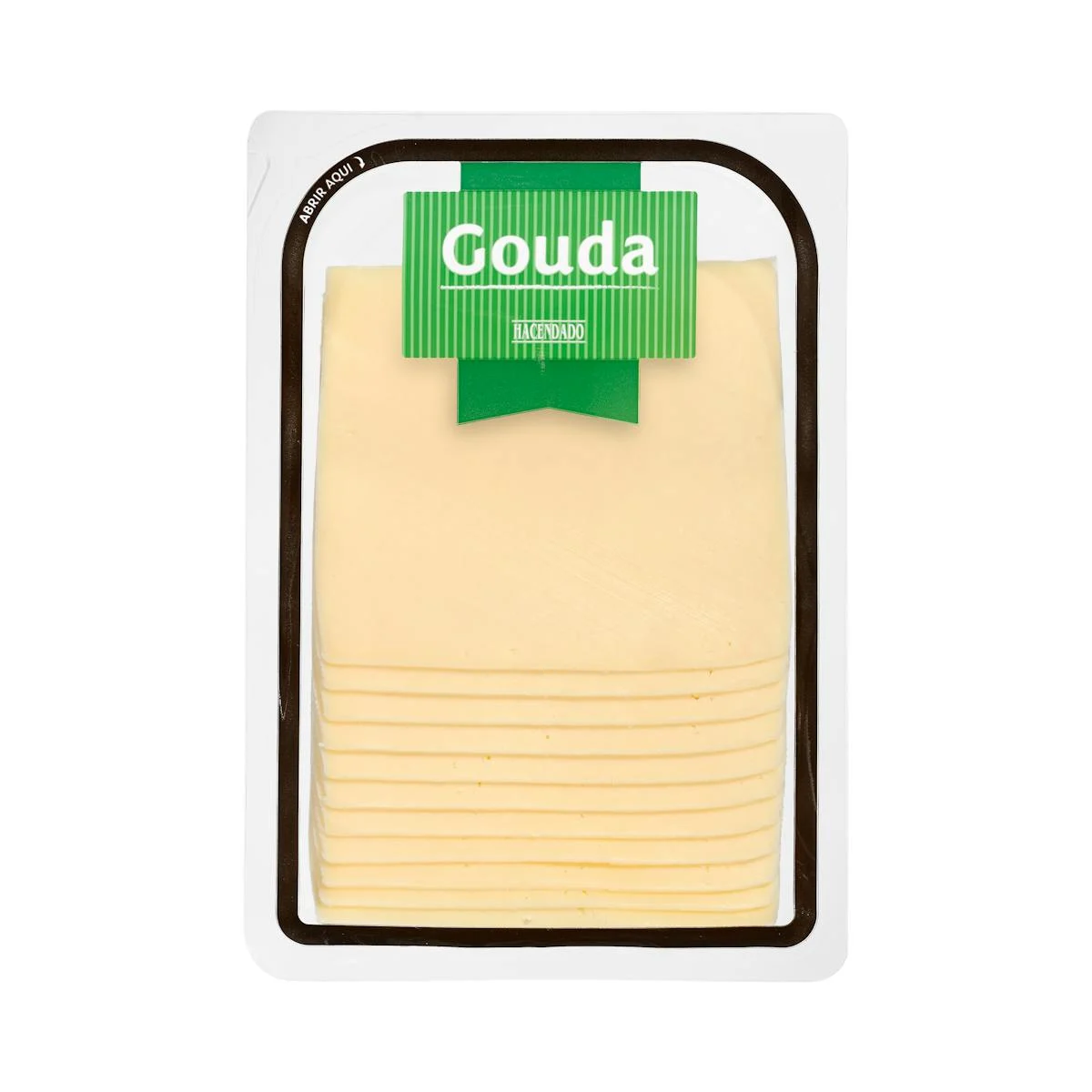 Queso lonchas gouda de vaca Hacendado