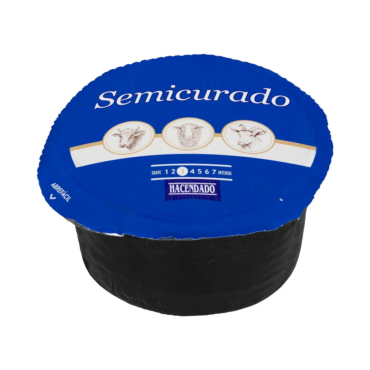 Semicured mix cheese Hacendado