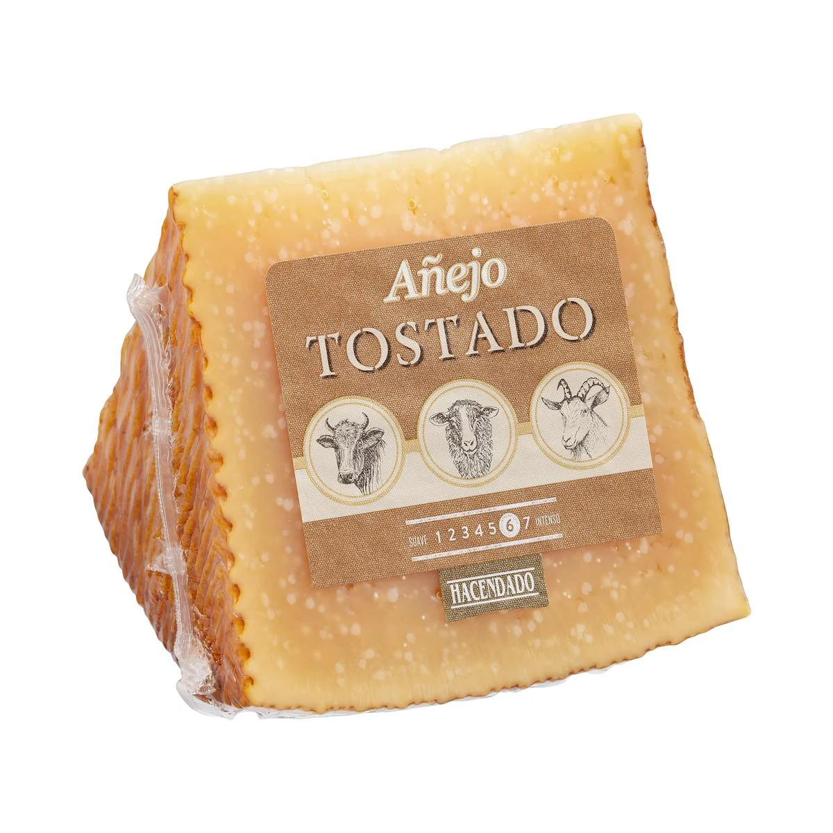 Fromage affiné grillé au lait mélangé Hacendado