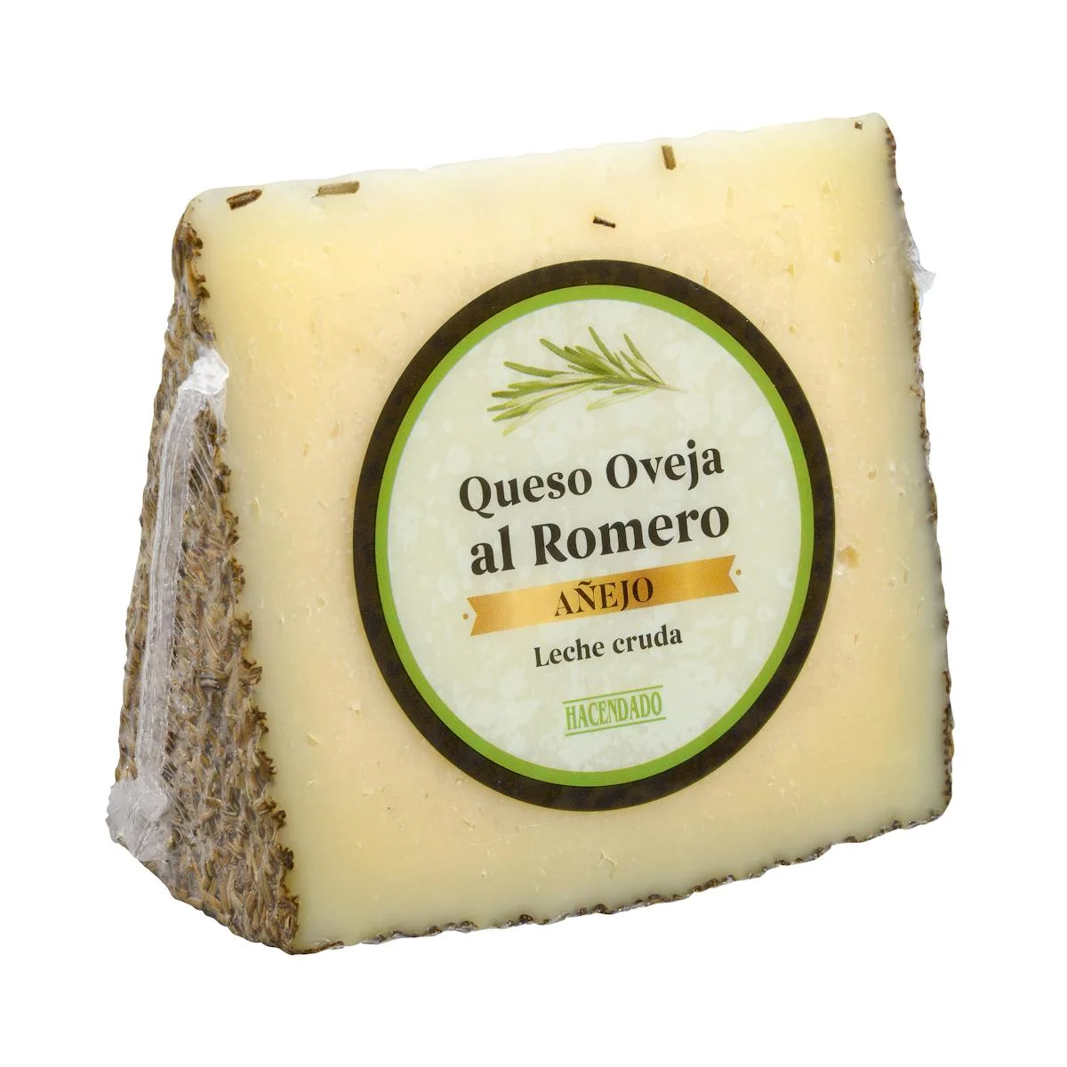 Aged goat cheese with rosemary Hacendado