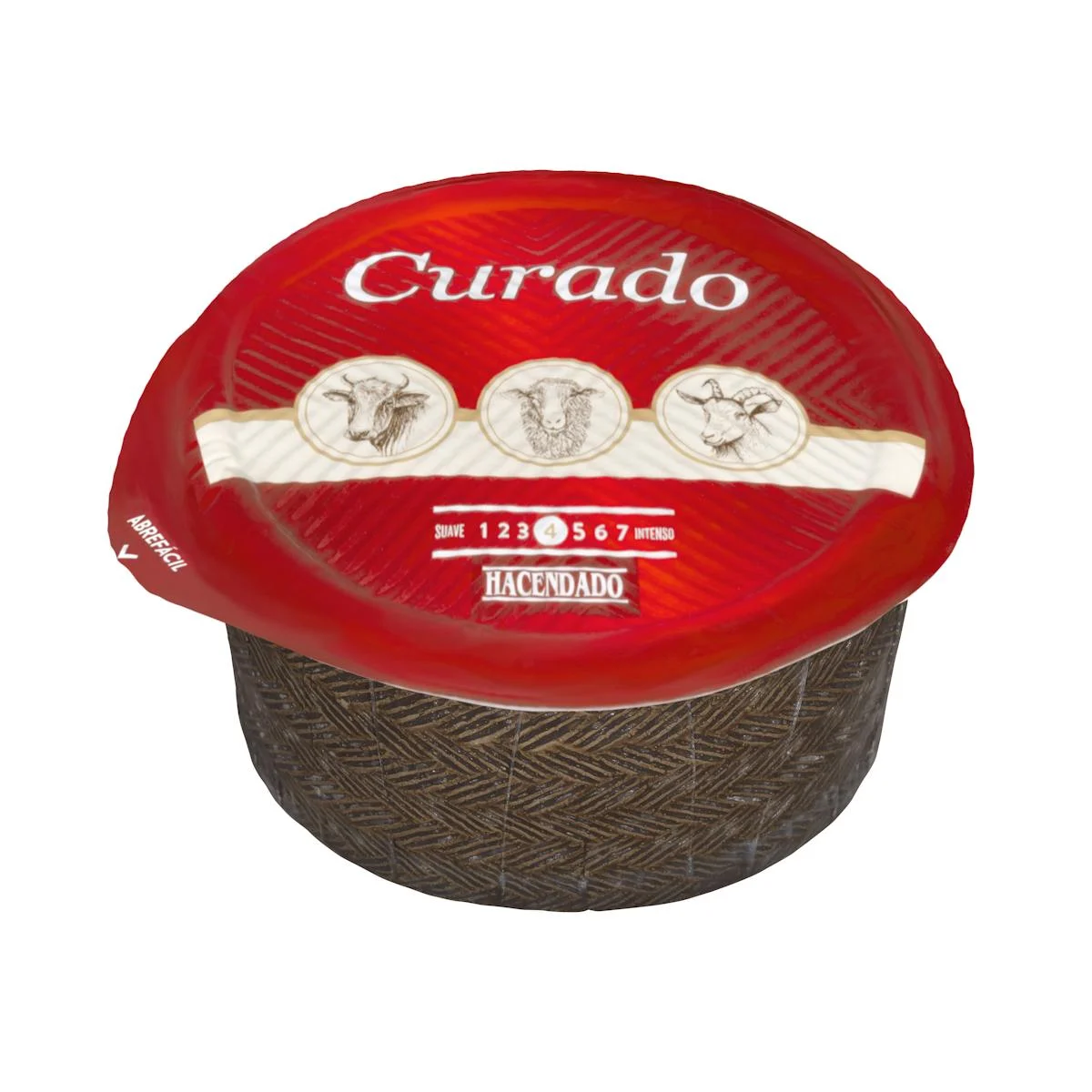 Cured mix cheese Hacendado