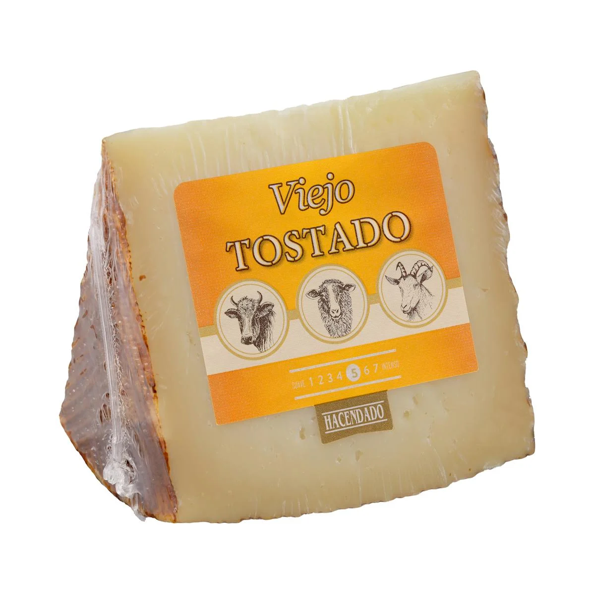 Toasted old mix cheese Hacendado