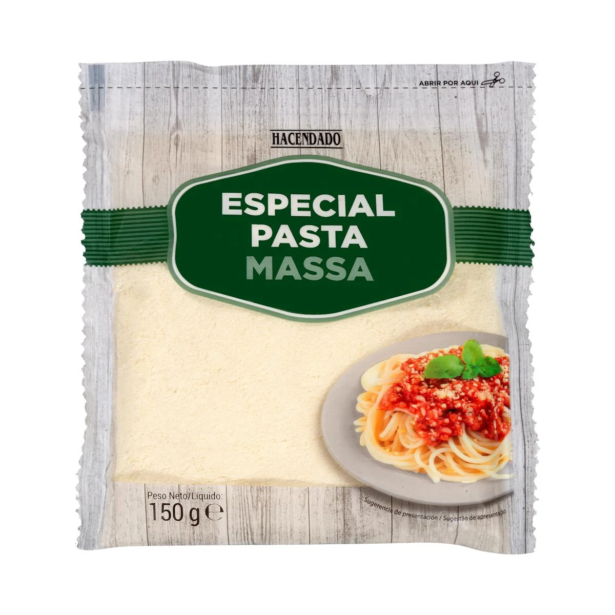 Formatge en pols especial pasta mescla Hacendado