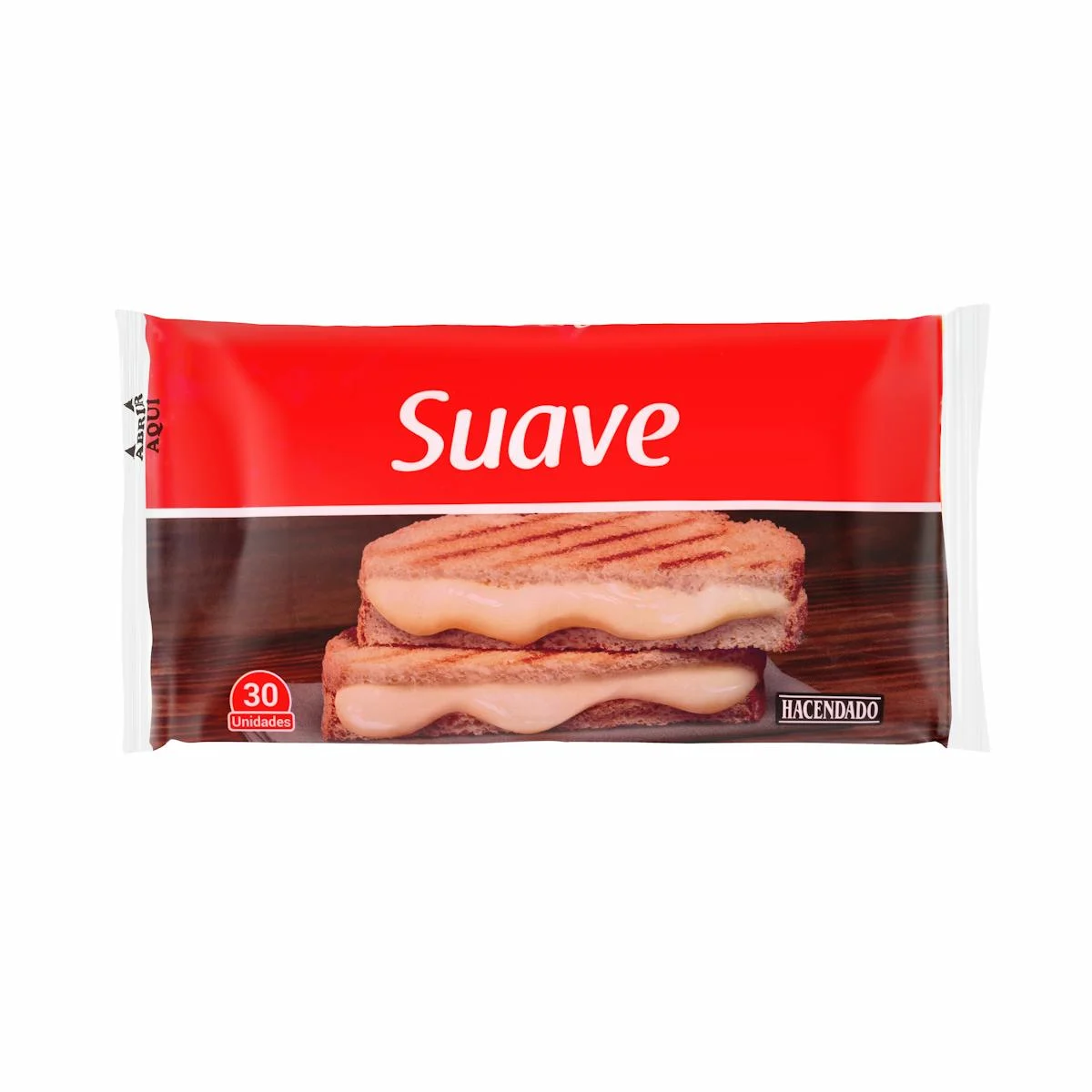 Sliced melted soft cheese mix Hacendado