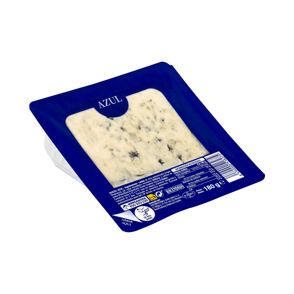 Formatge blau de vaca Hacendado