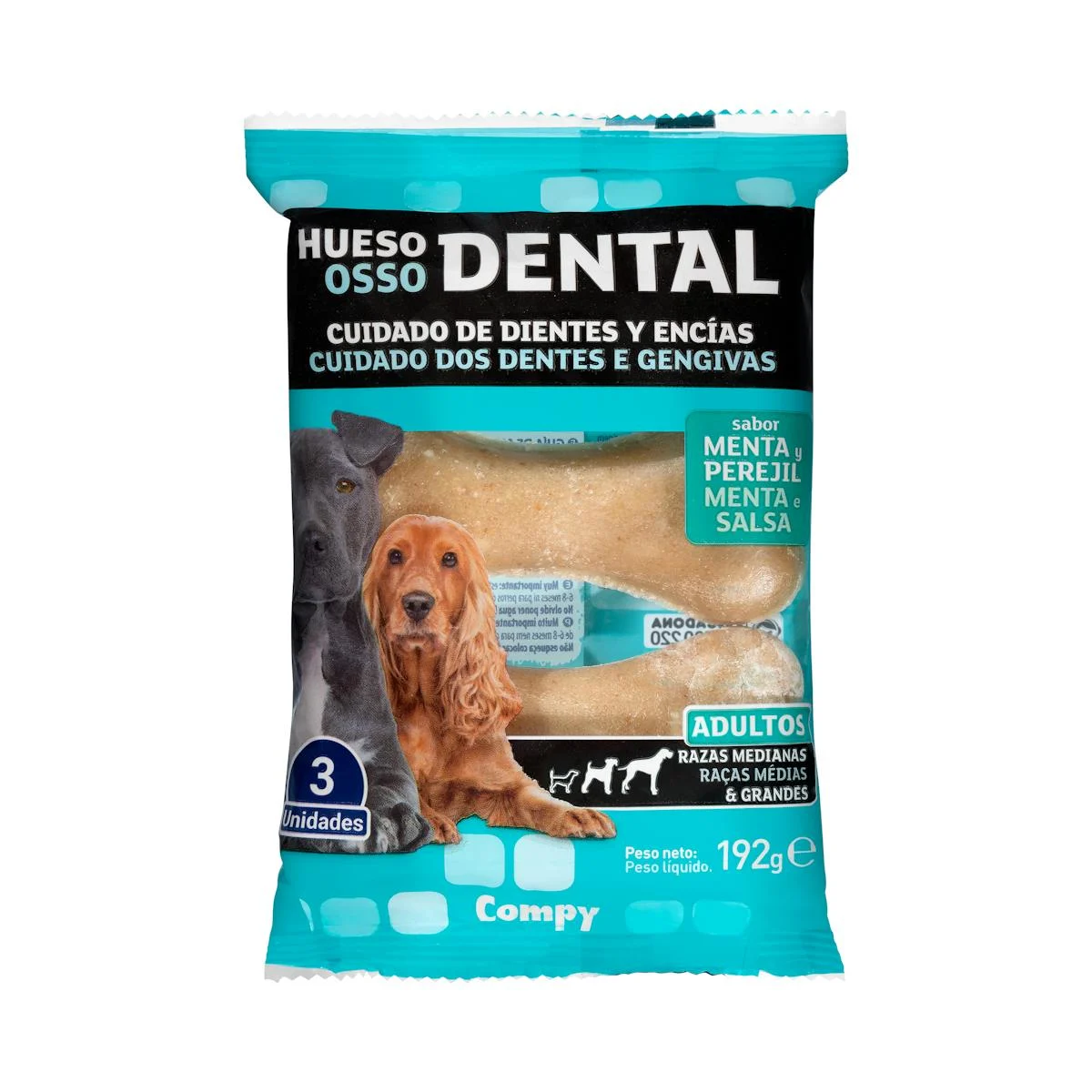Os dental gos adult sabor menta i julivert Compy