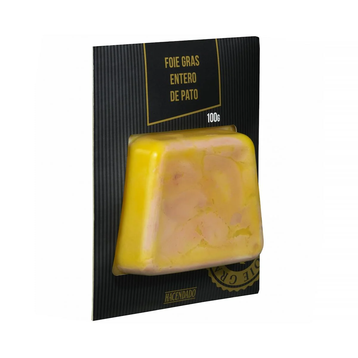 Container whole Duck Foie gras Hacendado