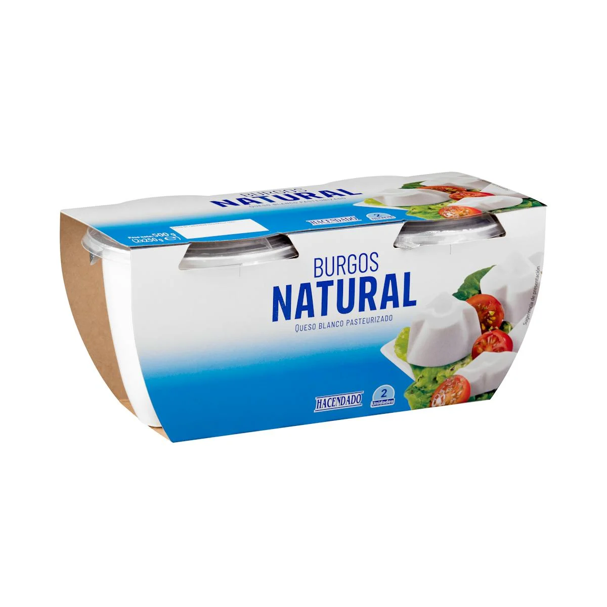 Formatge fresc Burgos natural Hacendado