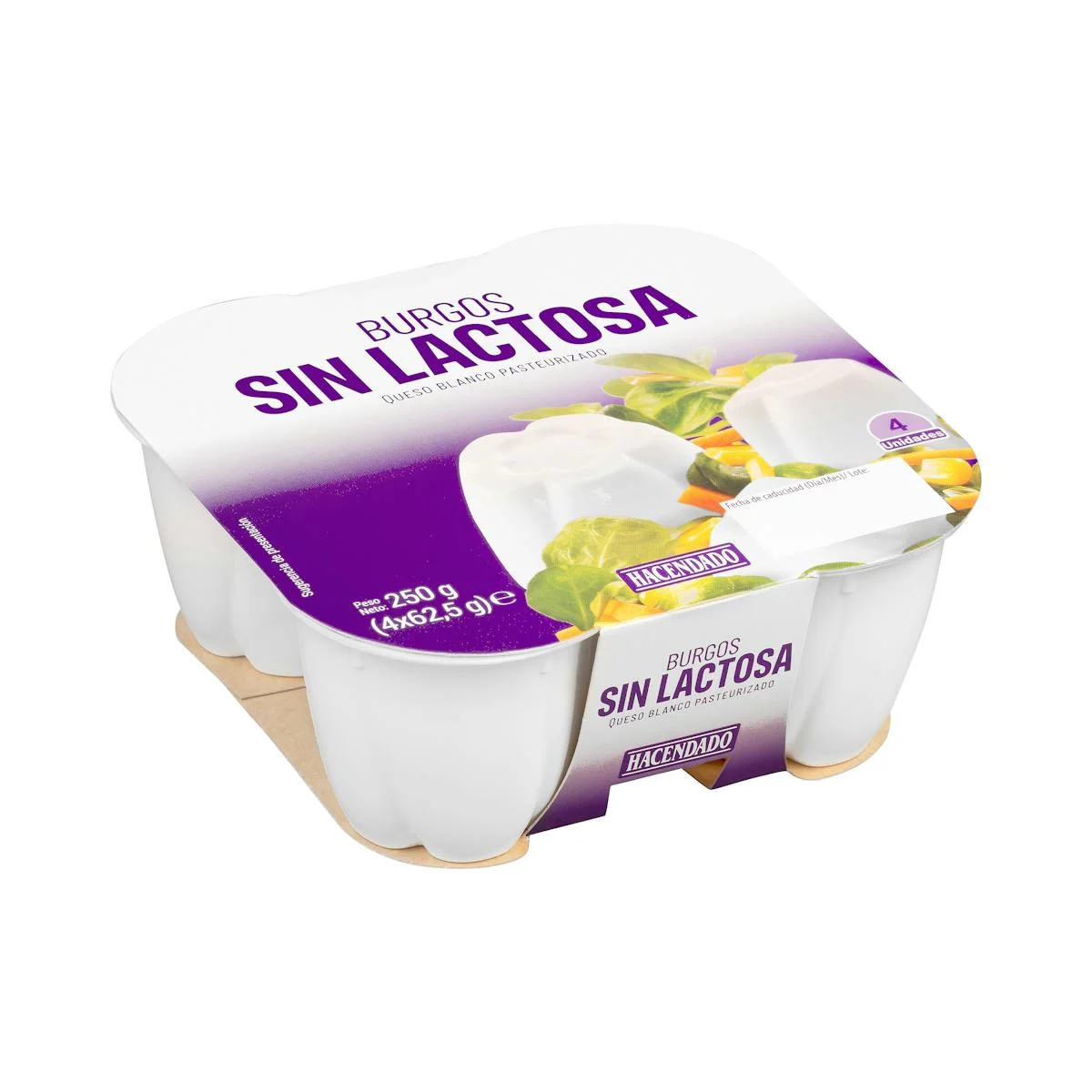 Lactosefreier Frischkäse Burgos Hacendado