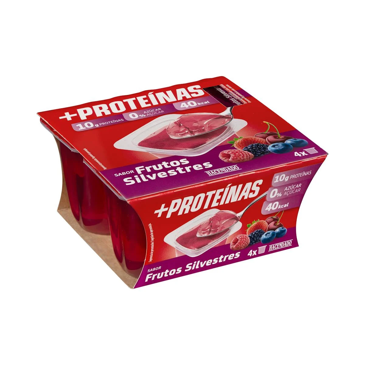 Waldfruchtgelee +Proteínas 10 g 0% Zucker