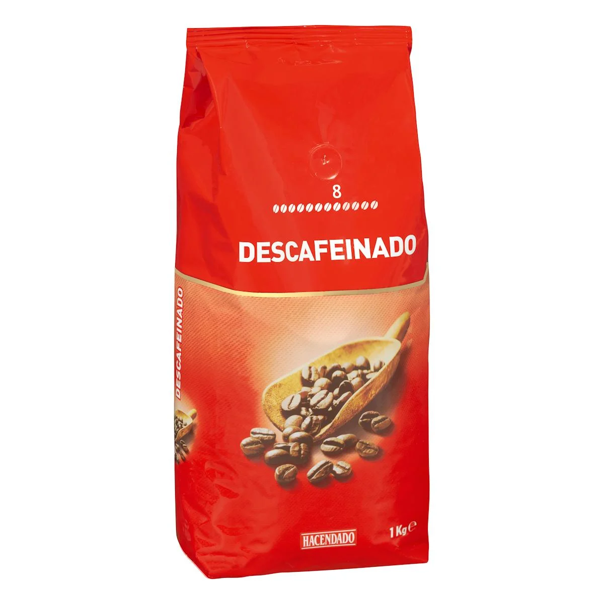 Decaf coffee beans Hacendado