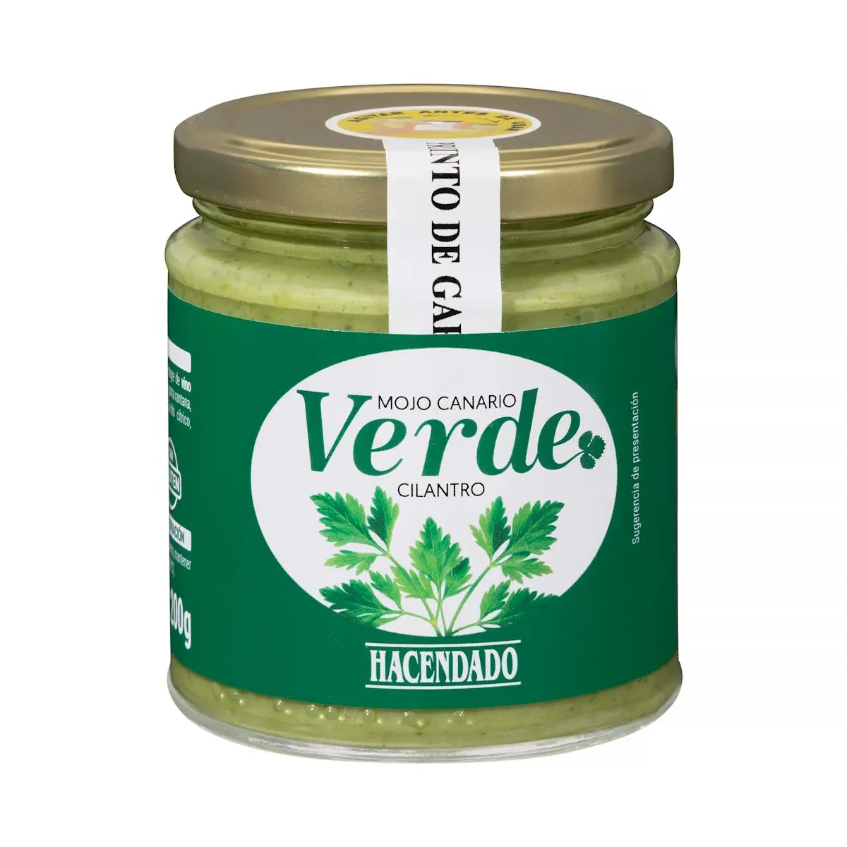Mojo verde cilantro Hacendado